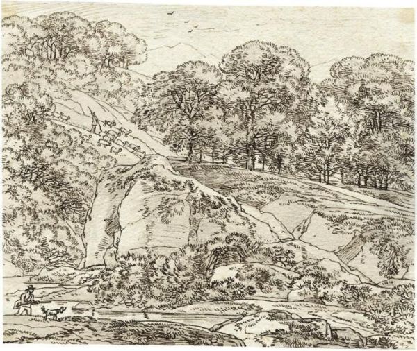 Landschaft Mit Jager - view 1