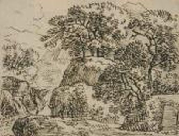 Landschaftsskizzen - view 1