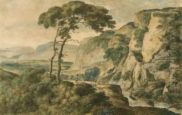 Arkadische Landschaft. - view 1