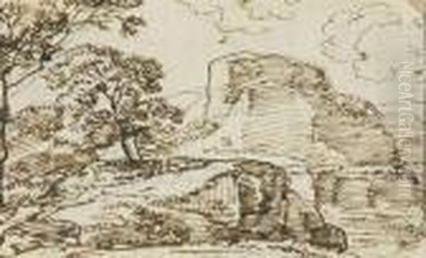 Gebirgslandschaft. - view 1