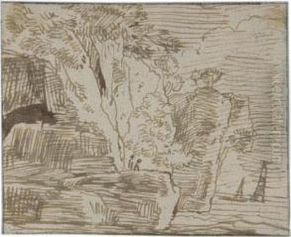 Felsenlandschaft. - view 1