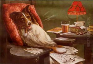 Bachelors Dog by Cassius Marcellus Coolidge