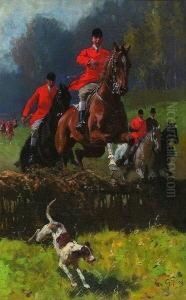 Parforcejagd. by Georg Koch
