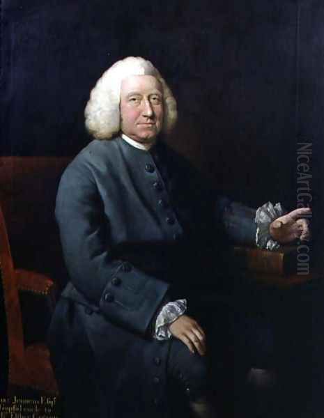 Portrait of Charles Jennens (1700-73), patron and friend of Handel - view 1