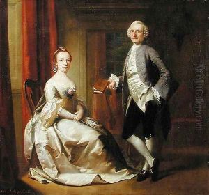 Conversation Piece, 1761 by Mason Chamberlin