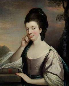 Portrait of a Lady, thought to be Mrs Elizabeth Hartley (1751-1824) by Mason Chamberlin