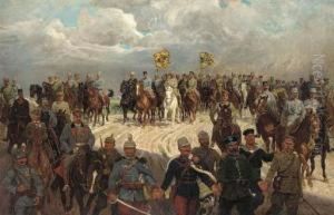Off To Battle by Ludwig Koch