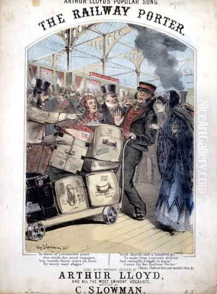 The Railway Porter, 1870 - view 1