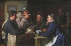 Retour De La Peche by Hans Christian Koefoed