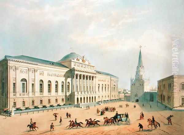 The Armoury Chamber in the Moscow Kremlin, 1840s - view 1