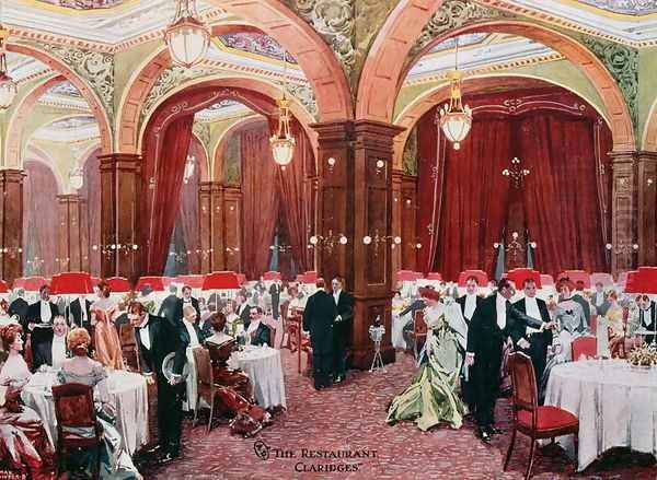 Claridge's Hotel London, c.1900 - view 1