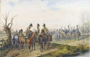Giving Instructions by Hermanus Willem Koekkoek