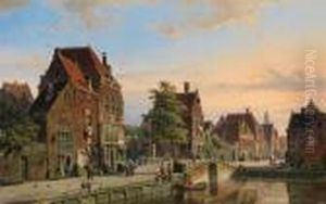 Rembrandts Huis by Willem Koekkoek
