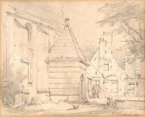 View Of A Village by Willem Koekkoek