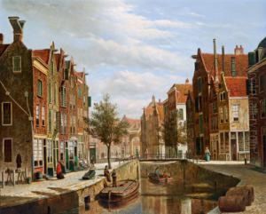 Scena Con Canale Olandese
