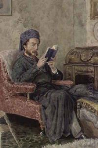 Colonel W. G. Andrewes, Uncle of the Artist by Emily A.G. Colles