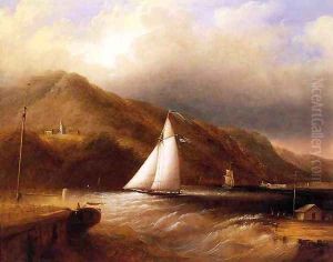 View of Caldwell's Landing by Edmund Coates