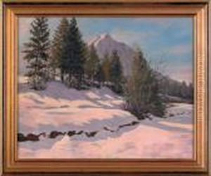 Winter Landscape by Walter Koeniger