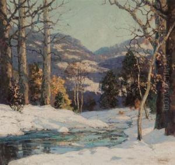 Distant Hills, Winter - view 1