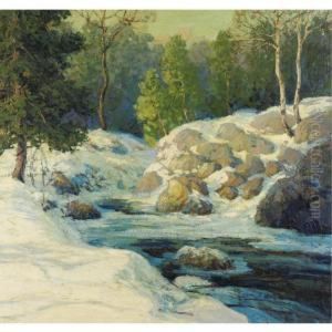 The Bend In The Brook by Walter Koeniger