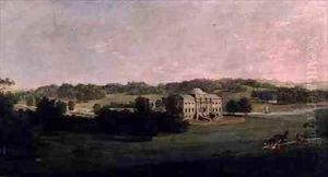 Kedleston Hall from the South by George Cuitt
