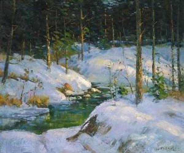 ''a Winter Glow'' - view 1