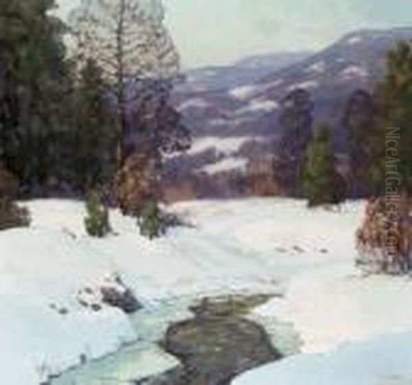 Distant Hills, Winter - view 1