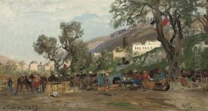 Horsemen Resting, Sichem