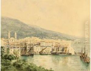 Vue Du Port De Bastia