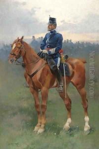 Soldier on Horseback (Jinete de caballeria de Estado Mayor)