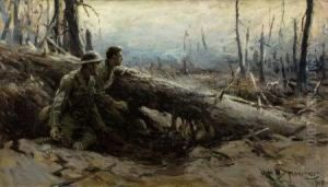 Here And There, Story Illustration by William Henry Dethlef Koerner