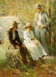 Rest In The Woods by William Henry Dethlef Koerner