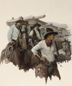 A Man To Be Reckoned With (no. 452) by William Henry Dethlef Koerner