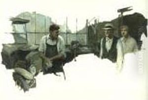 Auto Shop by William Henry Dethlef Koerner