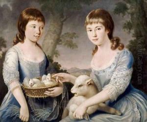 Double portrait of Elizabeth and Mary Chichester