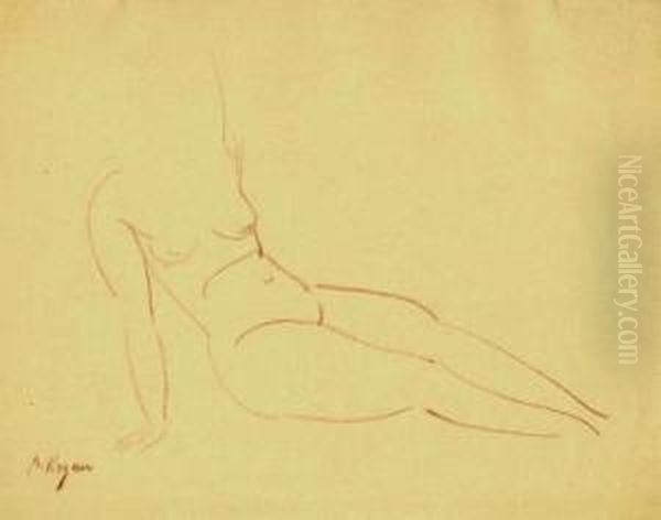 Sketch Of A Nude - view 1