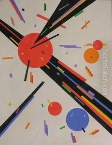 Suprematisme 1 by Nina Osipovna Kogan