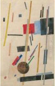 Composition, Vers 1922-1925 by Nina Osipovna Kogan