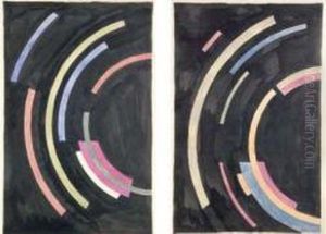 Suprematisme, Vers 1922-1925 by Nina Osipovna Kogan