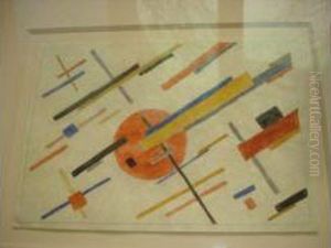 Composition Suprematiste Circa 1924 by Nina Osipovna Kogan