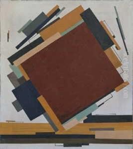 Suprematistische Komposition by Nina Osipovna Kogan