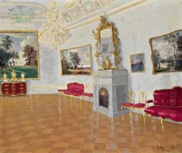 Baroque Castle Or Palace Interior - view 1
