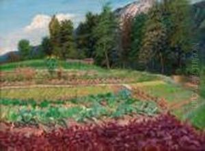 An Alpine Vegetable Garden by Jakob Koganowsky