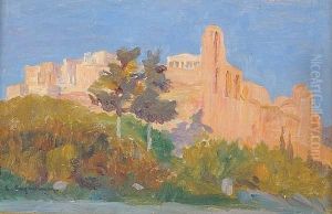 View Of The Acropolis by Lykourgos Lic Kogevinas /