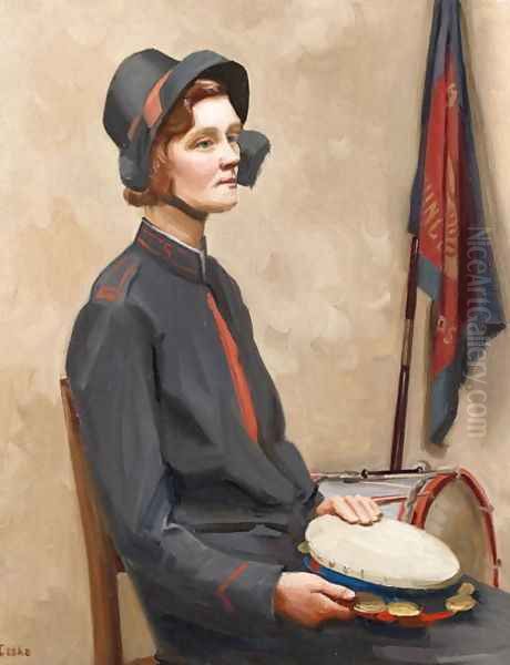 Portrait of a Salvation Army songster, c.1938 - view 1