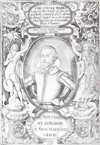 Portrait of Samuel Daniel by Thomas Cockson