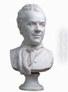 Portrait of the Sculptor Falconet by Marie-Anne Collot
