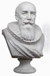 Bust of Duke de Sully by Marie-Anne Collot