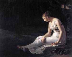 Melancholy 1801 by Constance Marie Charpentier