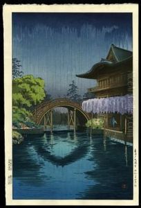 Kamiedo Shrine by Tsuchiya Koitsu